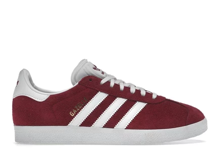 Мужские кроссовки Adidas Gazelle Collegiate, бордово-белые