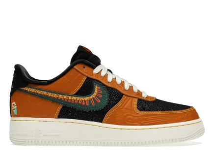 Мужские кроссовки Nike Air Force 1 Low Siempre Familia, черные