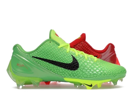 Мужские бутсы Nike Vapor Edge Kobe 6 SE Grinch Mismatch, разноцветные