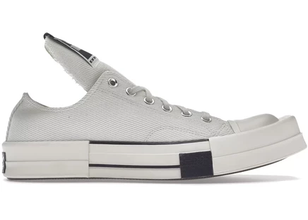Converse TURBODRK Chuck Taylor All Star 70 Ox Rick Owens DRKSHDW White lily white/egret/black