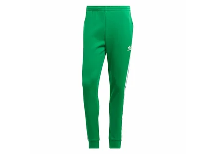 Мужские штаны Adidas Adicolor SST, зелено-белые