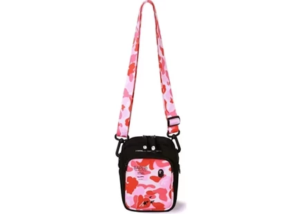 Унисекс сумка Bape ABC Camera Pouch, розовая