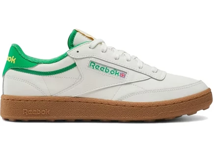 Мужские кроссовки Reebok Club C Golf, бело-зеленые