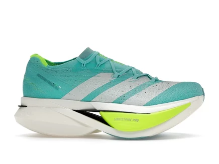 Мужские кроссовки Adidas Adizero Prime X 3.0 Strung, Flash Aqua/Lucid Lemon