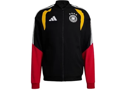 Мужская презентационная куртка Adidas Germany 2026 Tiro, черная