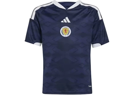 Детская футболка Adidas Scotland 26 Home, темно-синяя