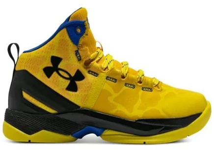 Детские кроссовки Under Armour Curry 2, золотисто-желтые