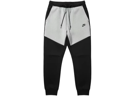 Мужские джоггеры Nike Tech Fleece, темно-серые/черные
