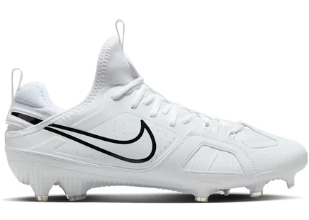 Мужские кроссовки Nike Huarache 9 Varsity LAX, бело‑черные