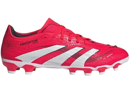 Мужские бутсы Adidas Predator Pro MG, красно-бело-черные