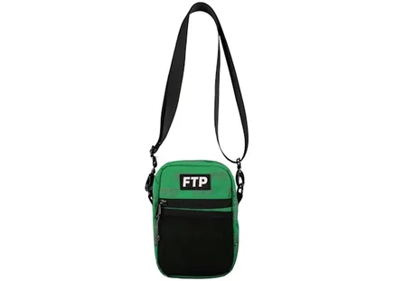 Унисекс поясная сумка FTP Outline Side Bag, зеленая