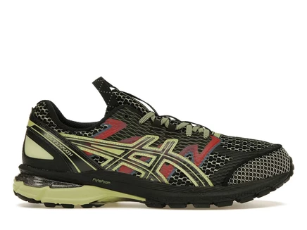 Мужские кроссовки Asics US4-S Gel-Terrain, черно-лаймовые