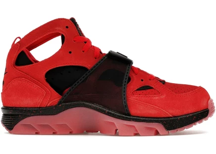 Кроссовки Nike Air Trainer Huarache, красно-черные