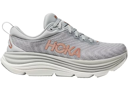Женские кроссовки Hoka One One Gaviota 5, серо-розовые