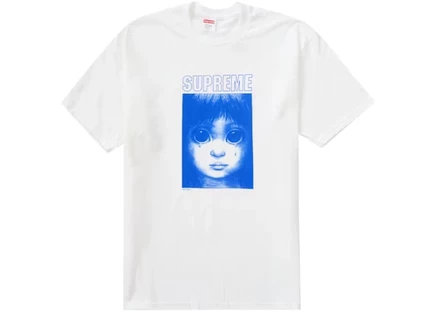 Мужская футболка Supreme Margaret Keane Teardrop, белая