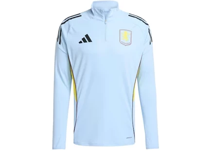 Мужская тренировочная футболка Adidas Aston Villa FC Tiro 25 Competition Top, светло-голубая