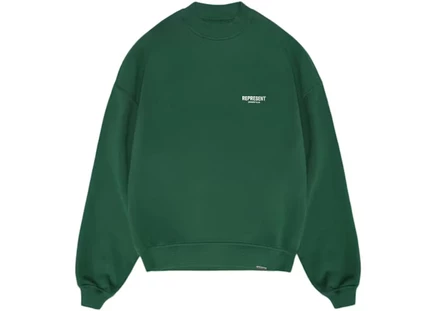 Мужской свитер Represent Owner's Club, темно-зеленый/белый