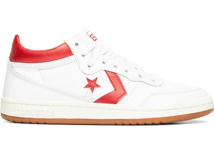 Мужские кроссовки Converse Fastbreak Pro Mid, бело‑красные