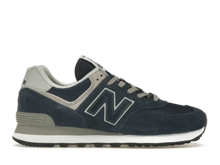 Мужские кроссовки New Balance 574, темно-синие и белые