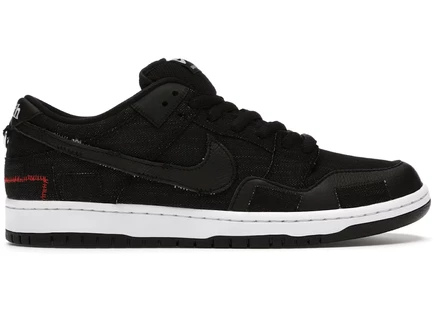 Nike SB Dunk Low Wasted Youth black/black/red (2)