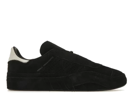 Мужские кроссовки Adidas Y-3 Gazelle, черные/слоновая кость