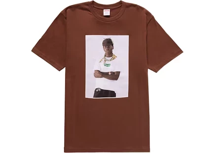 Мужская футболка Supreme Tyler The Creator, коричневая