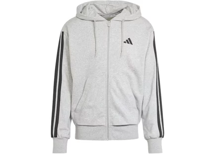 Мужское худи Adidas Essentials Full-Zip, меланж/черное