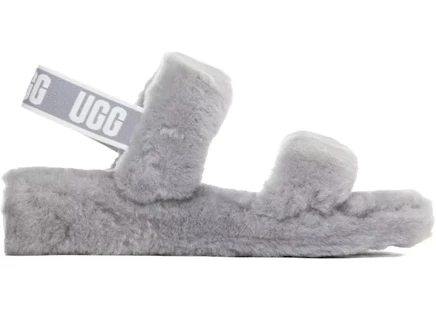 Женские шлепанцы ugg oh yeah slide, аметистовые