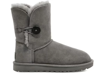 Женские угги UGG Bailey Button II, серые