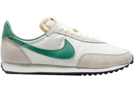 Женские кроссовки Nike Waffle Trainer 2, светло-кремовый/зеленый