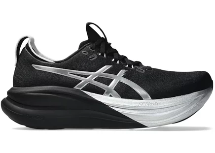 Мужские кроссовки Asics Gel‑Nimbus 28, платиново-черные