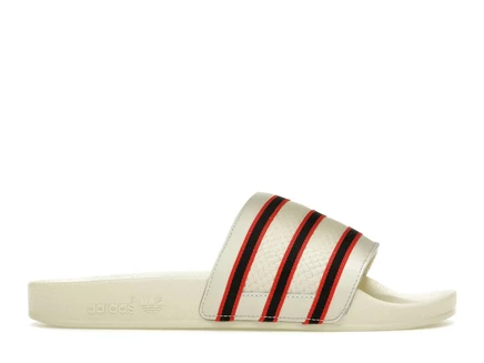 Мужские шлепанцы Adidas Adilette ESPN 1979, кремово-белые