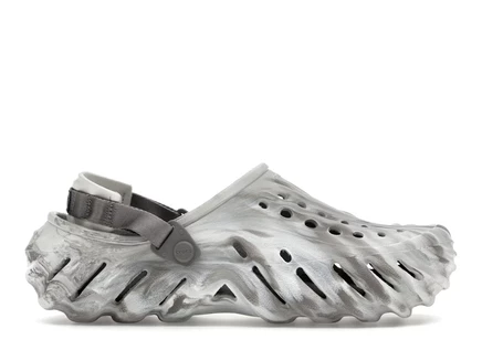 Мужские сабо Crocs Echo Clog, мраморные Moonlight