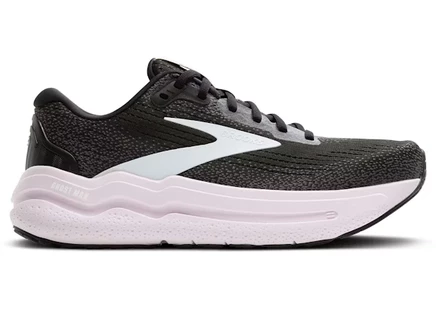 Женские кроссовки Brooks Ghost Max 2, черно-бело-орхидные