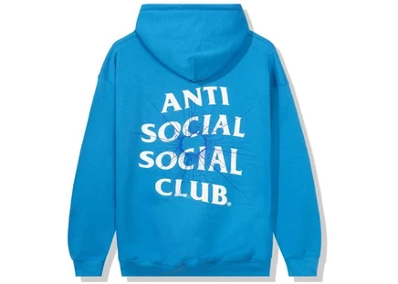Мужское худи Anti Social Social Club Theories, сапфировое