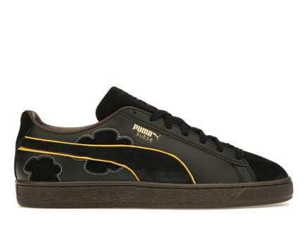 Мужские кроссовки Puma Suede Blackbeard, черно-коричневые