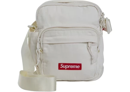 Унисекс сумка через плечо Supreme Denim, белая