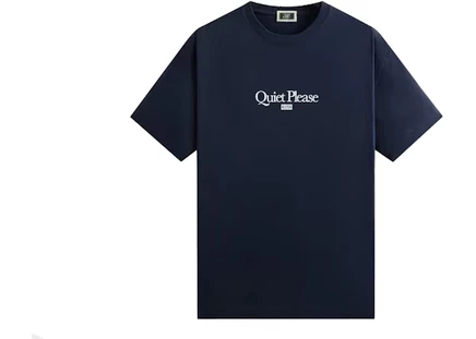 Мужская футболка kith x wilson quiet please, ночная