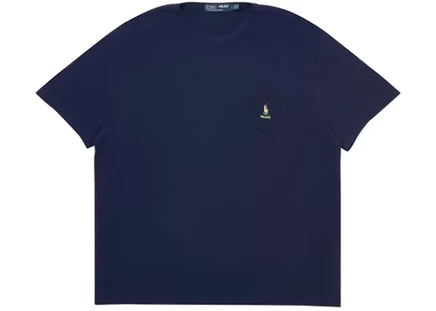 Мужская футболка Palace Ralph Lauren Waffle, темно-синяя