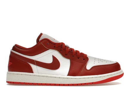 Мужские кроссовки Jordan 1 Low Dune Red, красные