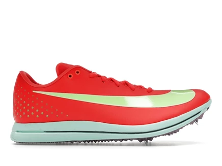 Мужские кроссовки Nike Triple Jump Elite 3, ярко-алые/мятные/фиолетовые/лаймовые
