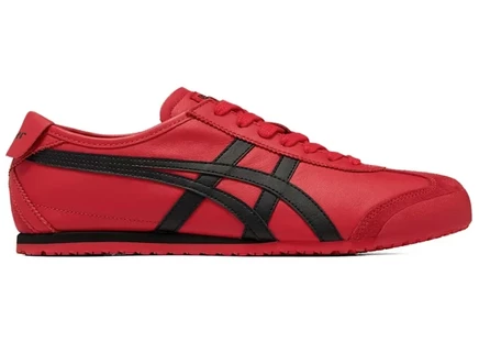 Мужские кроссовки Onitsuka Tiger Mexico 66, красно-черные
