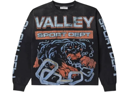Футболка с длинным рукавом Vale Forever Big Dogs, черная