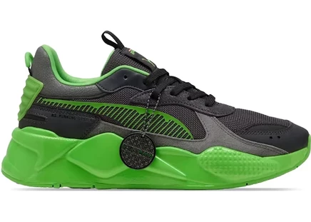 Кроссовки Puma RS-X Teenage Mutant Ninja Turtles, черные/зеленые