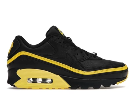 Мужские кроссовки Nike Air Max 90 Undefeated, черно-желтые