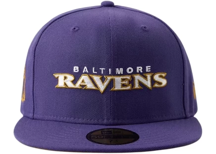 Мужская кепка OVO x NFL New Era 59Fifty, фиолетовая