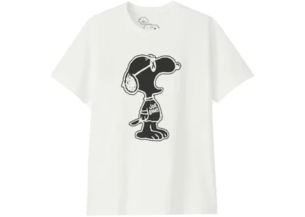 Унисекс футболка KAWS x Uniqlo x Peanuts, белая