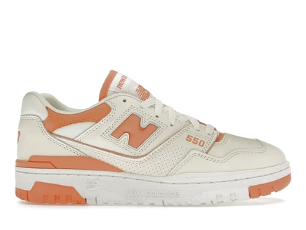 Женские кроссовки New Balance 550, ангорово-медные