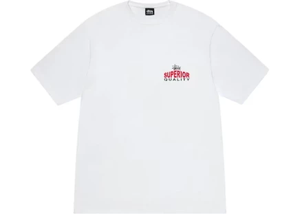 Мужская футболка Stussy Superior Quality Tee, белая