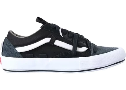 Мужские кроссовки Vans Old Skool Cap Regrind, черно-белые